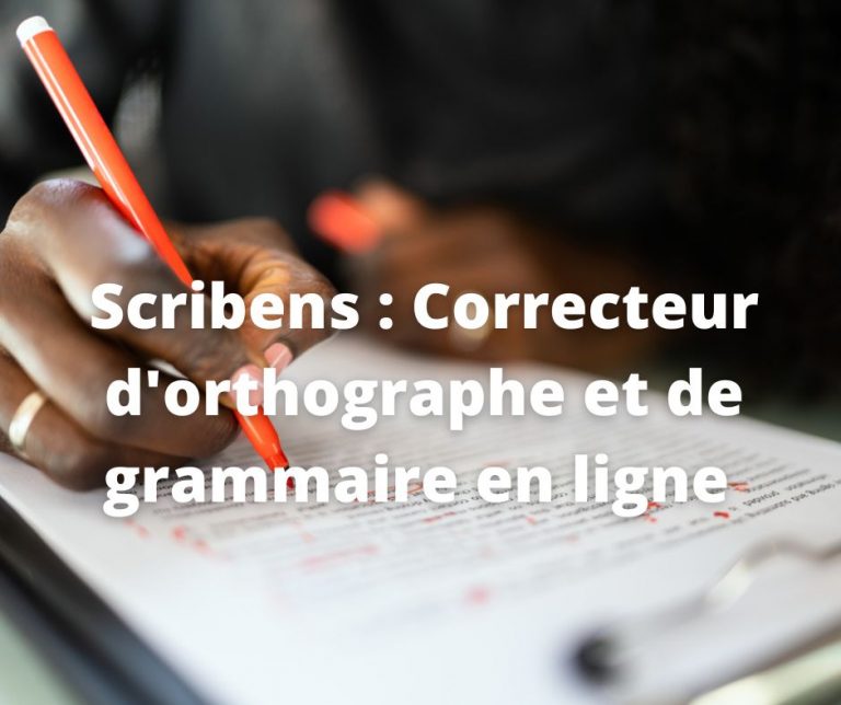 Scribens correcteur