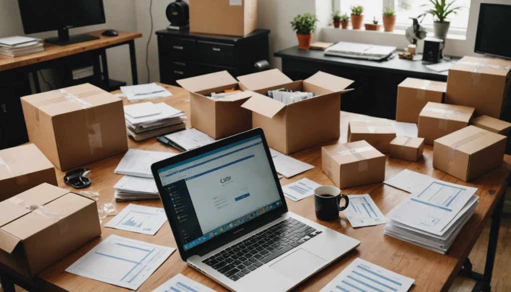 travailler à domicile emballage