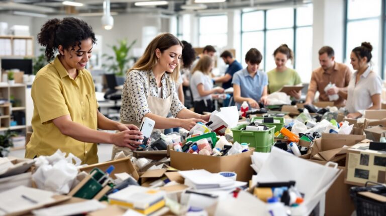 recyclage en entreprise