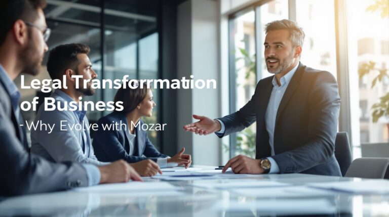 Transformation juridique d'entreprise : pourquoi c'est le moment d'évoluer avec Mozar