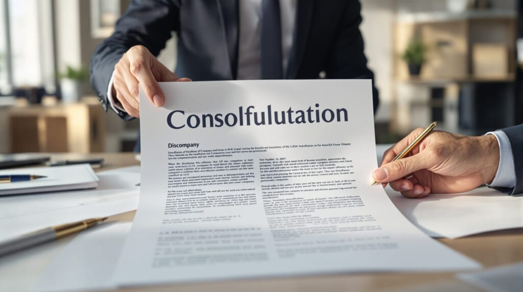 dissoudre une société