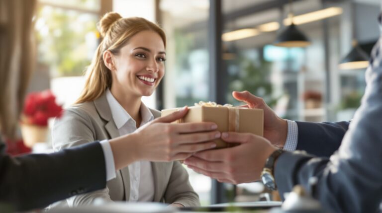 comptabilisation cadeau client tva