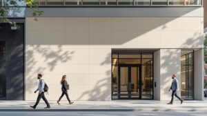 façades et identité visuelle du bâtiment