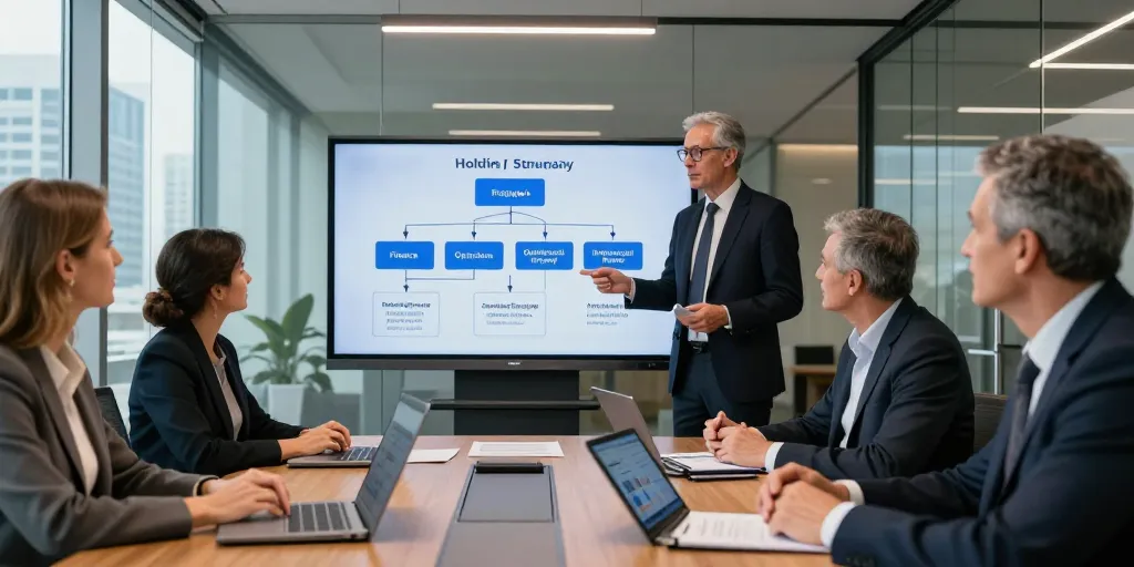 holding définition simple