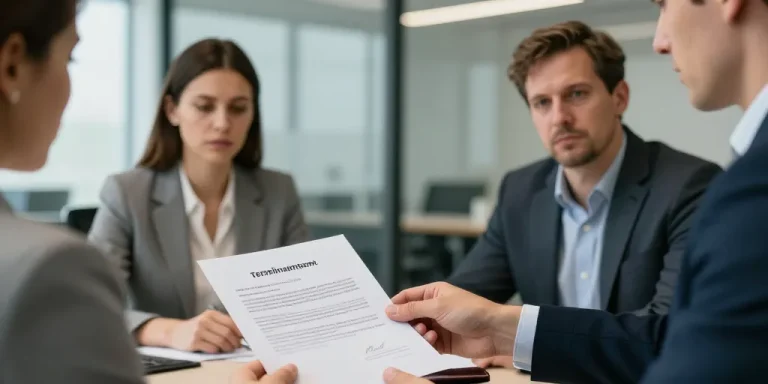 lettre de rupture du contrat de travail