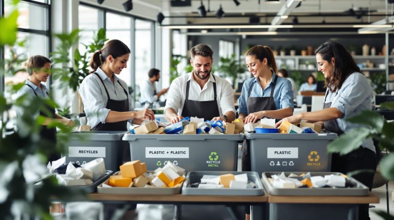 recyclage en entreprise