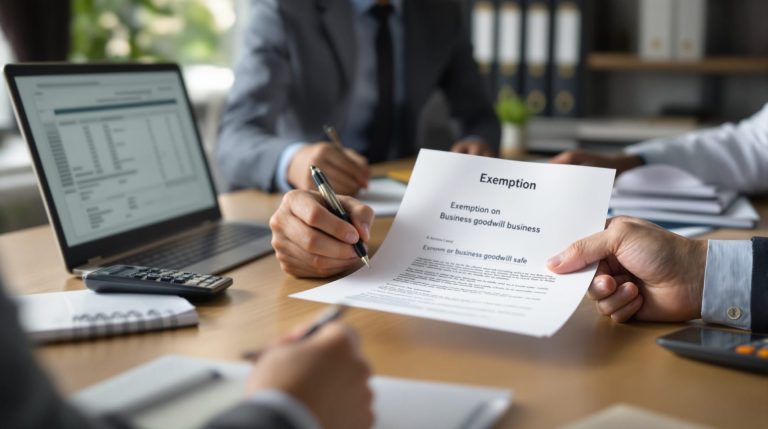 exoneration vente fond de commerce