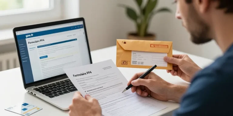 p2 p4 auto entrepreneur formulaire