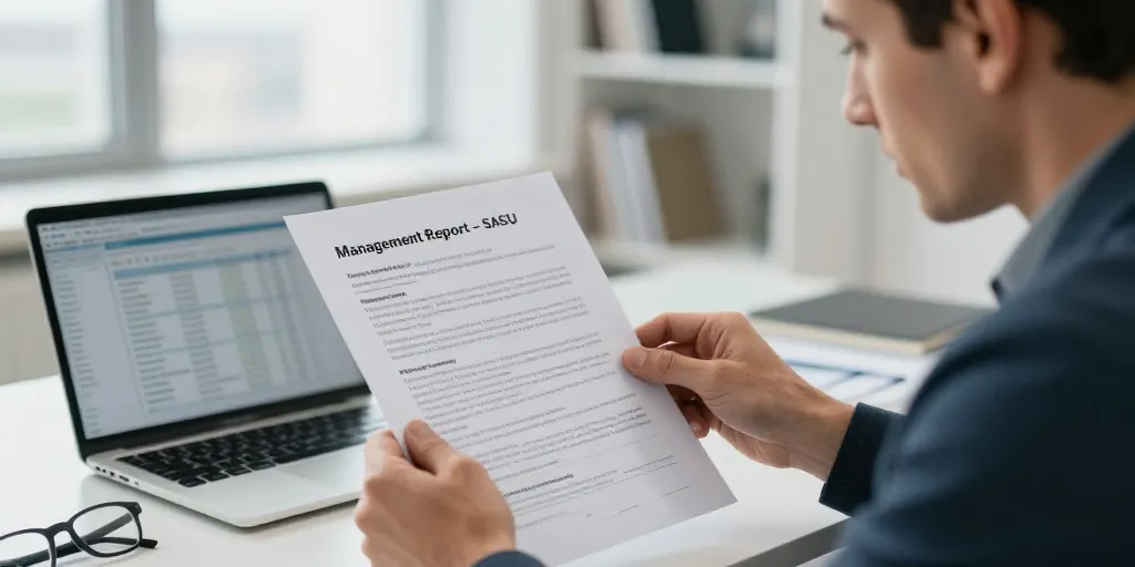 rapport de gestion sasu