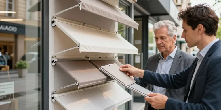 store exterieur pour magasin