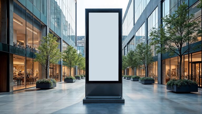 Totem publicitaire : un outil central pour renforcer la signalétique d’entreprise