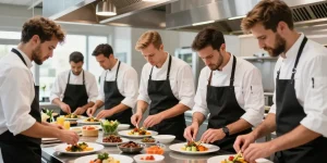Un team building mémorable grâce à une logistique culinaire maîtrisée
