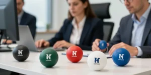 balle anti-stress personnalisée